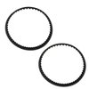 HASMX 110XL031 Timing Belt Rubber Geared Drive Belt for Black and Decker Sander, 11" Length, 5/16" Wide, 55 Teeth (2-Pack)