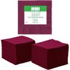Perfectware - 2 Ply Burgundy Bev-250 2 Ply Burgundy Beverage Napkins- Pack of 250ct