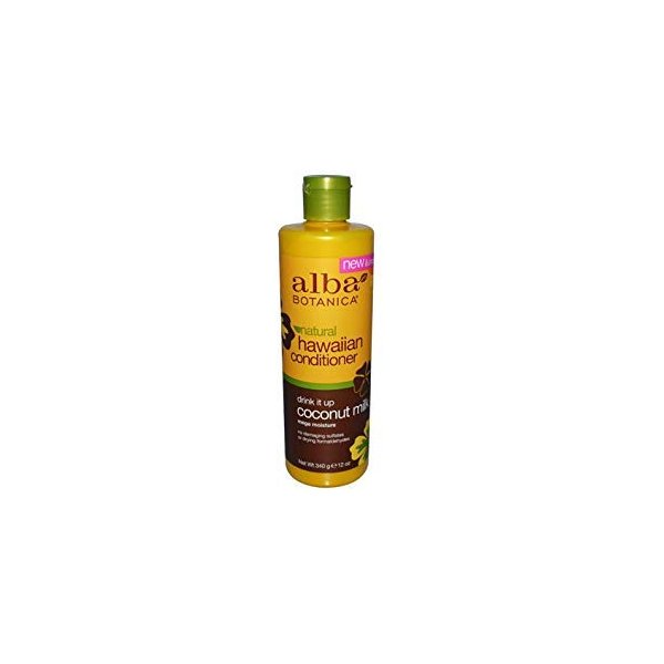 Alba Botanica Hawaiian Hair Conditioner Coconut Milk - 12 fl oz (Please see item detail in description)