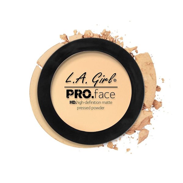 L.A. Girl Pro Face Powder Nude Beige, LAX-GPP605, 0.25 Ounce