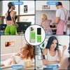 Lokyoo Magnetic Silicone Suction Phone Case Adhesive Mount, for iPhone Magasfe Series, Phone Holder for Mirror Shower, TikTok Videos and Selfies, with Magnetic Patch, iPhone&Android Compatible-Green