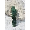 Green Quartz Stone French Barrette Hair Clip