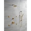 Delta Faucet Trinsic 3-Setting Shower Handle Diverter Trim Kit, Diverter Valve Trim Kit Gold, 3 Way Shower Diverter, Delta Diverter Trim, Champagne Bronze T11859-CZ (Valve Not Included), 5.00 x 4.50 x 5.00 inches
