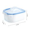 Nail Soaking Bowl Acetone Proof,Soak Off Bowl for Acrylic Nails Remover,Manicure Bowl for Home and Salon