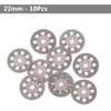 Yakamoz 20Pcs Mini Diamond Cutting Wheel Metal Cut Off Discs Tile Cutting Blade Stone Rotary Cutter Tool Accessories with Mandrel 3mm Shank, 22mm 25mm Cutting Dia.