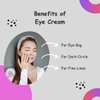 ZATRA Eye Cream Peptide Snail Mucin Filtrates! NIACINAMIDE- Moisturizer, Brightening, Reduce Dark Circles & Wrinkles, Fine Lines, Sign of Aging. Made in Korea Skincare!