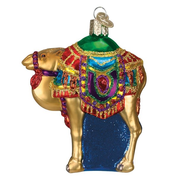 Old World Christmas Ornaments: Spiritual Gifts Glass Blown Ornaments for Christmas Tree, Magi's Camel