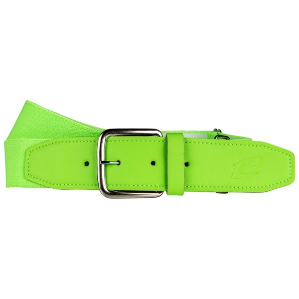 Champro MVP Baseball Belt; Adult; Neon Green
