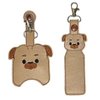 Pug Dog Sanitizer Holder And/Or Lip Balm Holder