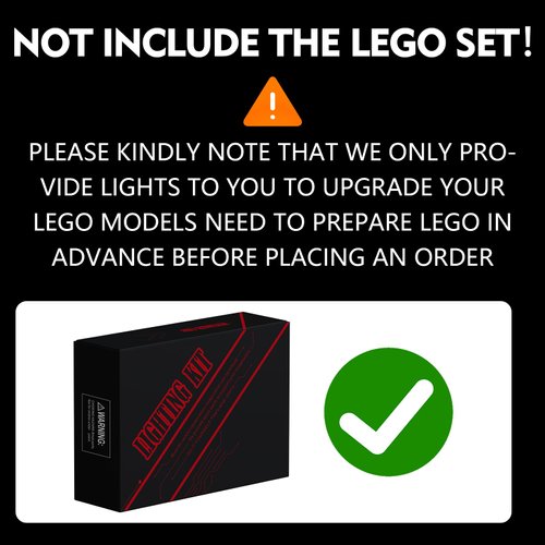 BRICKSHINING LED Lighting Compatible with Lego Heart Ornament 40638, Light Kit Compatible with Lego 40638, Giving Light to Model, NOT Included The Model Set（Standard Version）