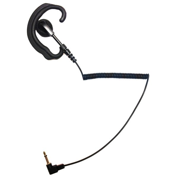 Pryme EH-369SC Lookout 2.5mm Earhook Listen Only Earpiece Speaker
