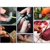 JADE KIT 20 PCS Finger Cots Cut Resistant Protector, Finger Covers for Cuts, Gloves Life Extender, Cut Resistant Finger Protectors for Kitchen, Work, Sculpture, Anti-Slip, Reusable
