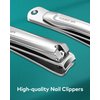 MR.GREEN Nail Clippers for Thick Nails, Medical Grade Stainless Steel Professional Nail Cutter, Sharp and Durable fingernail Clippers for Men and Women