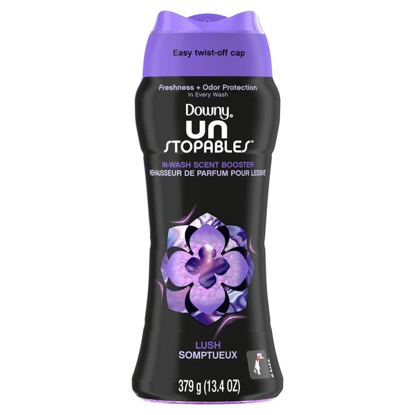 Downy Unstopables In-Wash Laundry Scent Booster Beads, Lush, 13.4 oz