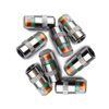 ANKI HAPPIGO 8Pcs 2.2Bar 32PSI Car Tire Pressure Monitor Valve Stem Caps Sensor Indicator 3 Color Eye Alert