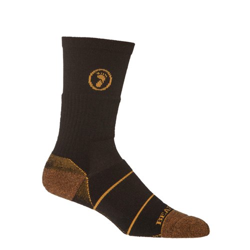 Bear Proof Merino Wool Crew"The Pinnacle" (Black Brass, 7-9 Small)