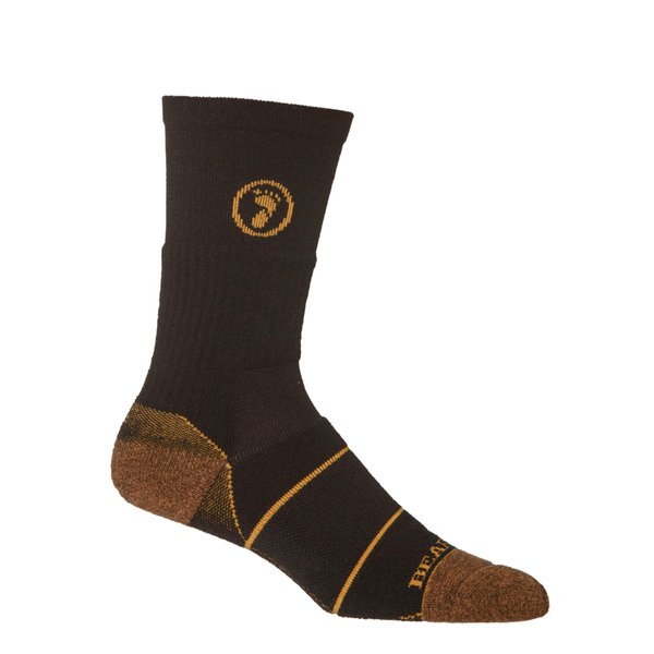 Bear Proof Merino Wool Crew"The Pinnacle" (Black Brass, 7-9 Small)