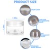 DTDNZKN 4 Pack 1 Oz (30ml) travel containers for creams Leak Proof with Labels