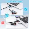 Vanja SD 4.0 Card Reader, 2 in 1 Memory Card Reader SD Card to USB Adapter, for Camera SD, SDXC, SDHC, MMC, RS-MMC, Micro SD, Micro SDXC, Micro SDHC, UHS-II and UHS-I Cards
