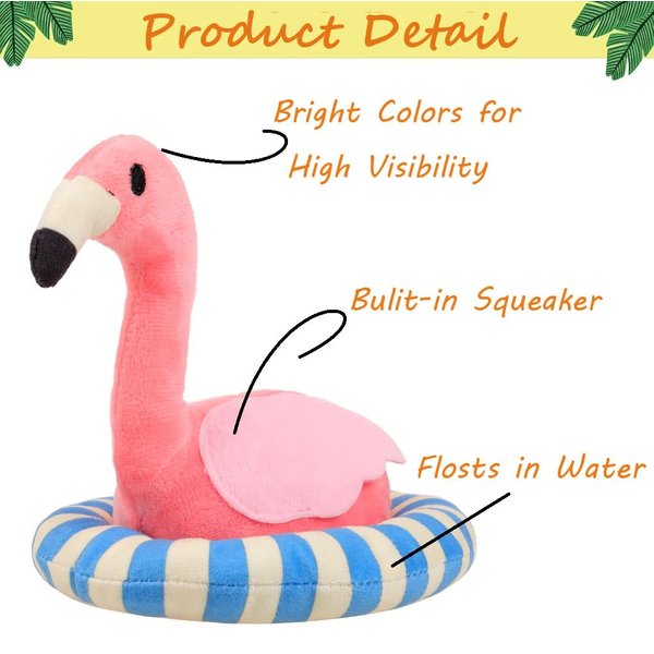 Floating Dog Pool Toys, Squeaky Dog Water Toys for Small Medium Dogs