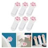 Zerodeko 6pcs Toilet Lid Lifter Self-Adhesive Toilet Seats Cover Lifter for Bathroom Handle for Easy Use Home Office and Hotel Settings
