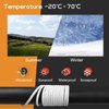 Askcable 18/2 AWG 100FT Electrical Wire 18 Gauge 100 Feet 2 Conductor Speaker Wire CL2 Rated Speaker Cable Wire White Jacket Outdoor Direct Burial in Ground in Wall Extension Cord Cable Red Black