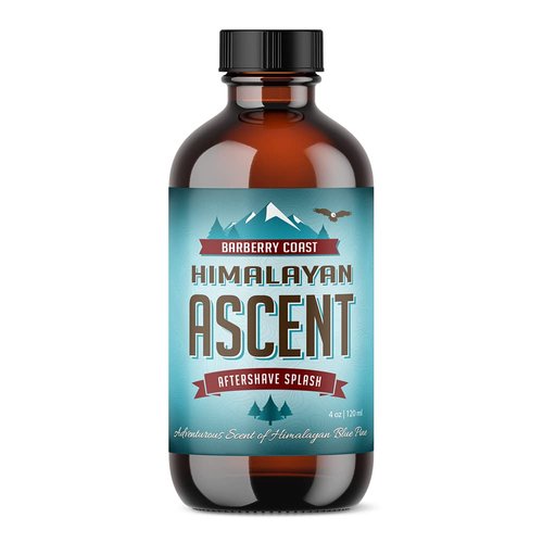 Himalayan Ascent Aftershave Splash for Men - Scent: Blue Pine, Sandalwood, Cedar, Mandarin & Amber - 4oz