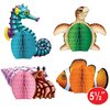 Beistle Sea Creatures Honeycomb Party Decorations - Pack of 3