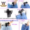 IWB Inside Waistband Holster for Concealed Carry, Fits: XD MOD.2 3″ 3.3″ SUB Compact Model 9mm .40sw .45ACP / XD 3″ / Xdm 3.8″ Compact/XDS 3.3″/ XDE 3.3″ or Similar Sized Pistols