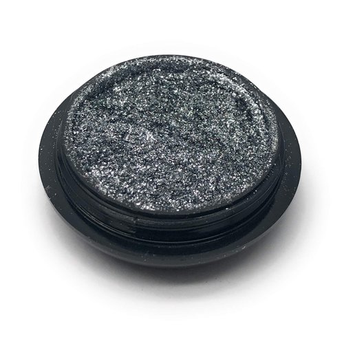 NOCTÍS Silver metallic pigment powder for manicures and pedicures, nail art powders, easy to use