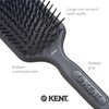 Kent AH8G Airhedz Cushion Paddle Brush - Scalp Massager and Detangler Brush - The Hair Brush for Thick Hair - Scalp Massager Hair Growth Stimulator - Hair Detangler and Curly Hair Brush