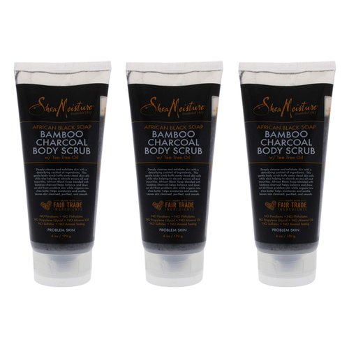 Shea Moisture - Body Scrub Black Smbo Char - 1 Each - 6 FZ