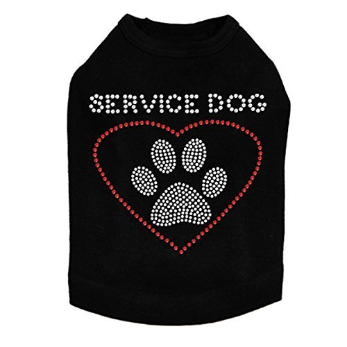 Service Dog Dog Shirt 3XL BLACK