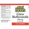 Natural Factors - Citrus Bioflavonoids 650mg, Support for The Body's Use of Vitamin C, 90 Capsules