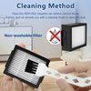 Filter Replacement for iRobot Roomba e, i and j Series i7 i7+/plus i3 i3+ E5 E6 E7 i4 i6 i6+ i8 i8+ Robot Vacuum Cleaners Parts 4639161, 12 Pack High Efficiency Filter + 1 Cleaning Brush