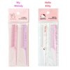 Kitty Kitten & My-Meloday Mini Tail Combs - Cute Small Rat Tail Comb, Parting Tip Comb for Women, Ideal for Hair Parting, Sectioning and Styling | 2 Packs (My-Meloday Mini Tail Comb)