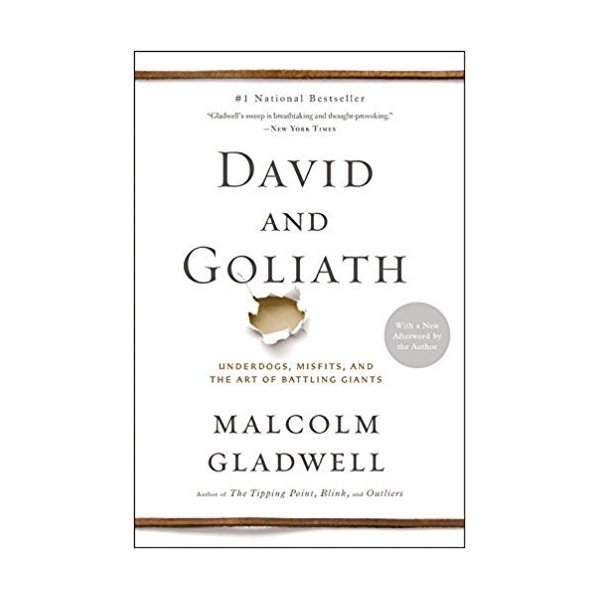 [By Malcolm Gladwell ] David and Goliath: Underdogs, Misfits, and the Art of Battling Giants (Paperback)【2018】by Malcolm Gladwell (Author) (Paperback)