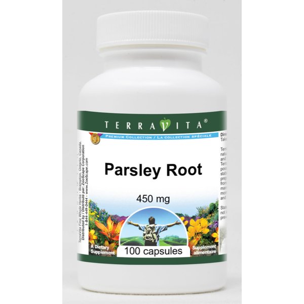 Parsley Root - 450 mg (100 Capsules, ZIN: 510838) - 3 Pack