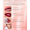 Hydrating Lip Plumper Gloss, Transparent Plumping Lip Gloss Liquid Lipstick, Long Lasting Non-Sticky Moisturizing Water Lip Glow Oil, Glass Finish Shiny and Vegan Lip Oil, Gift for Women & Girls-01#