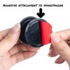 FAB POPS Phone Grip with Expandable Stand, Built in Magnets, Adhesive Attachment, Mounting Plate Included, Your All in one Phone Holder. Violet