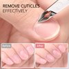 Cuticle Trimmer Cuticle Nippers, GAOY Cuticle Pusher Cuticle Remover Stainless Steel Nail Clippers Cutter Professional Manicure Pedicure Tools for Fingernails and Toenails