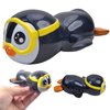 Cute Black Diving Penguin Bath Toys for Kids and Baby, Water Table and Bathtub Toys, Fun Penguin Wind Up Bath Toys for Toddlers 1-3 3-5, Easter Wind Up Toys, Pool Theme Party Favors, Kids Prizes