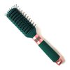 Leenchiry Detangler Hair Brushes Wet Hair Brushes for Women Fashion Blow Drying Brushes Nylon Bristles Styling Hair Brush Anti-Static Detangling Hair Brushes Comb for All Hair Types (Green, Vented)