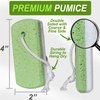 Dr. Entre's Pumice Stone for Feet 4 Pack: Callus Remover, Dead Skin Scraper, Exfoliator for Scrubber Use, Pedicure Tools, Cracked Heels Foot Care