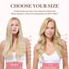GOO GOO Clip in Hair Extensions Real Human Hair, 18inch 120g 7Pcs, 8A/22 Medium Brown Highlighted Golden Blonde, Remy Human Hair Extensions Clip ins for Women, Natural Human Hair