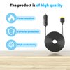 XT60 Connector Portable Power Station DC Adapter 6.6Ft Extension Cabel 12V/24V Car Power Cord Compatible with Bluetti EB55,Anker 757/767 Ecoflow Delta/River Series (with 2 x Fuse)