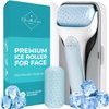 Eli with Love Facial Ice Roller for Face Premium with Carry Case and 2X Rollers for Long Lasting Cold - Eye Roller for Puffy Eyes & Cold Massage for Migraines (Ice Roller)