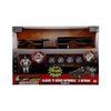 Jada Toys Build N'collect 1966 Classic TV Series Batmobile w/Batman & RobinFigure 1/24 Diecast Model Kit, Black