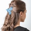 KICOSY 5PCS Flower Hair Clips for Women, Hawaiian Flower Claw Clips for Thick Hair, 4.2 inches