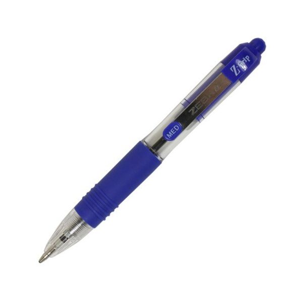 Z-Grip Mini Retractable Ballpoint Pen - Blue - Pack of 12